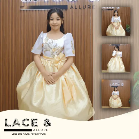 Kids Filipiniana Buwan ng Wika/United Nations Costume for Girls