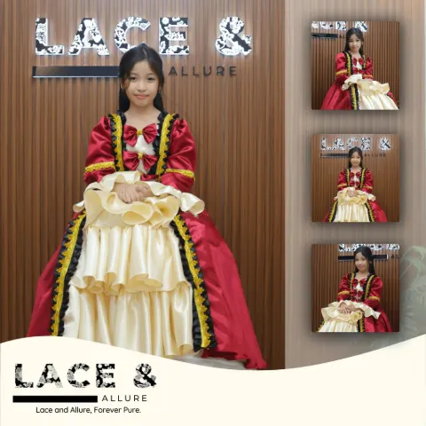Kids France/Beligum/Poland/Spain National Costume Gown | United Nations Costume for Girls