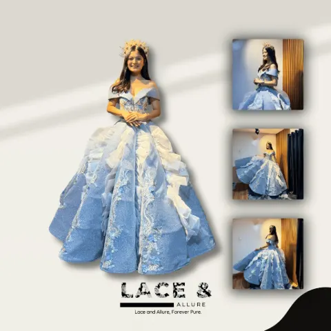 Women's Umbrella Cut Ball Gown